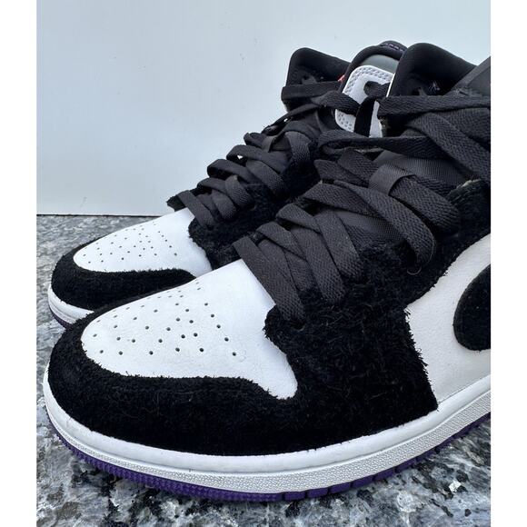 Nike Air Jordan 1 Mid SE Varsity Purple 2020 Men\'s Shoes - Size 8.5 main image 6